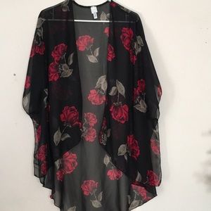 Minimi shear cardigan/ cover up